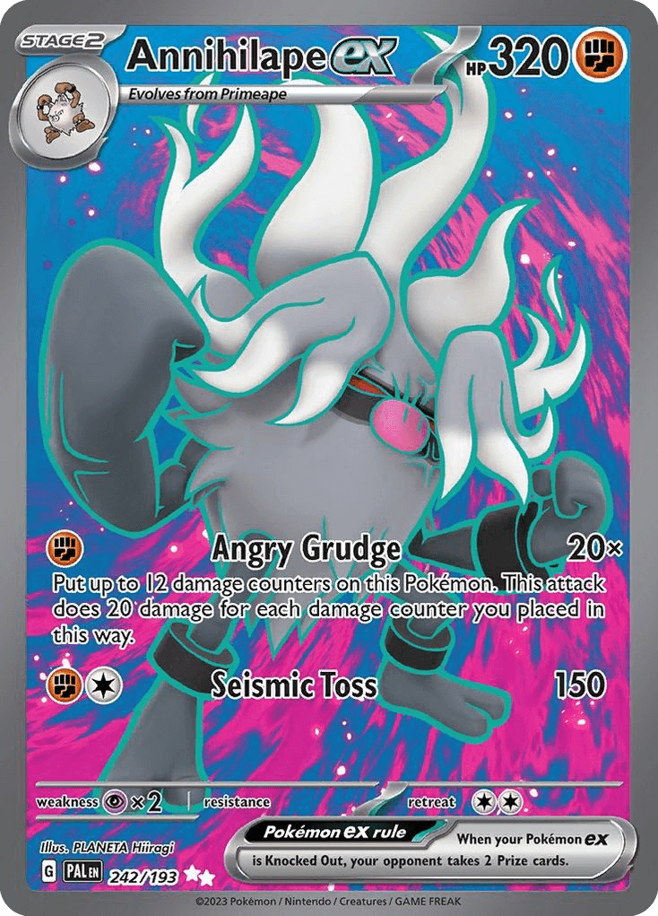 Annihilape ex 2023 Pokemon
