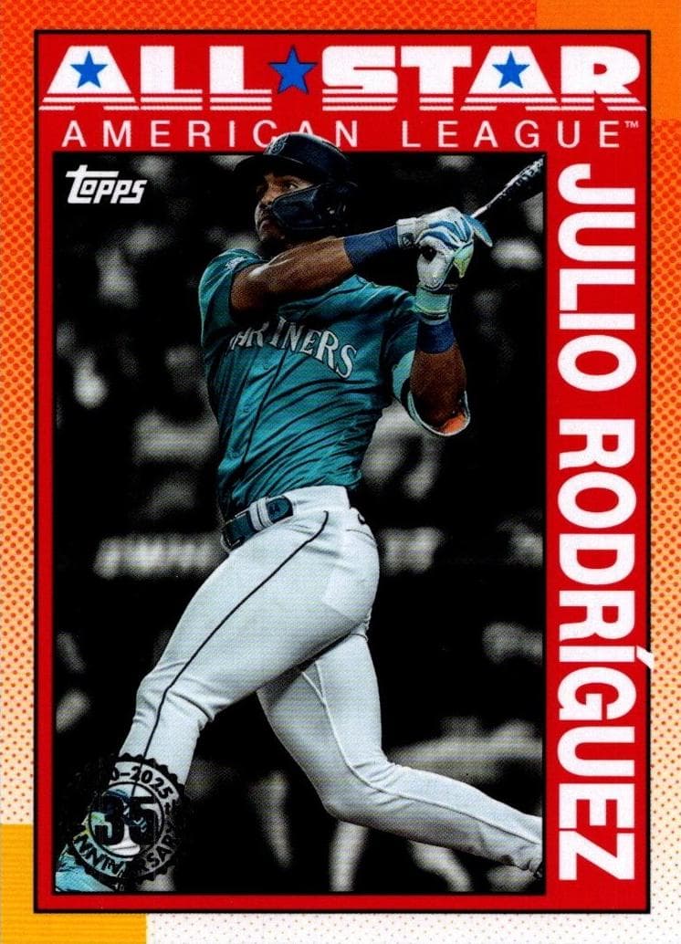 Julio Rodríguez 2025 topps Topps