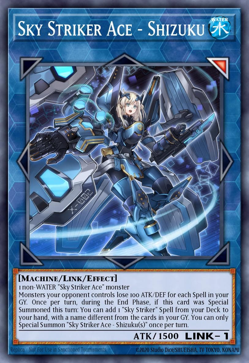 Sky Striker Ace - Shizuku #OP09-EN003