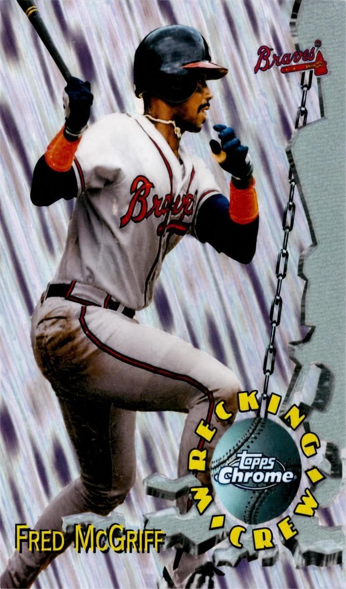 Fred McGriff 1996 topps Topps Chrome