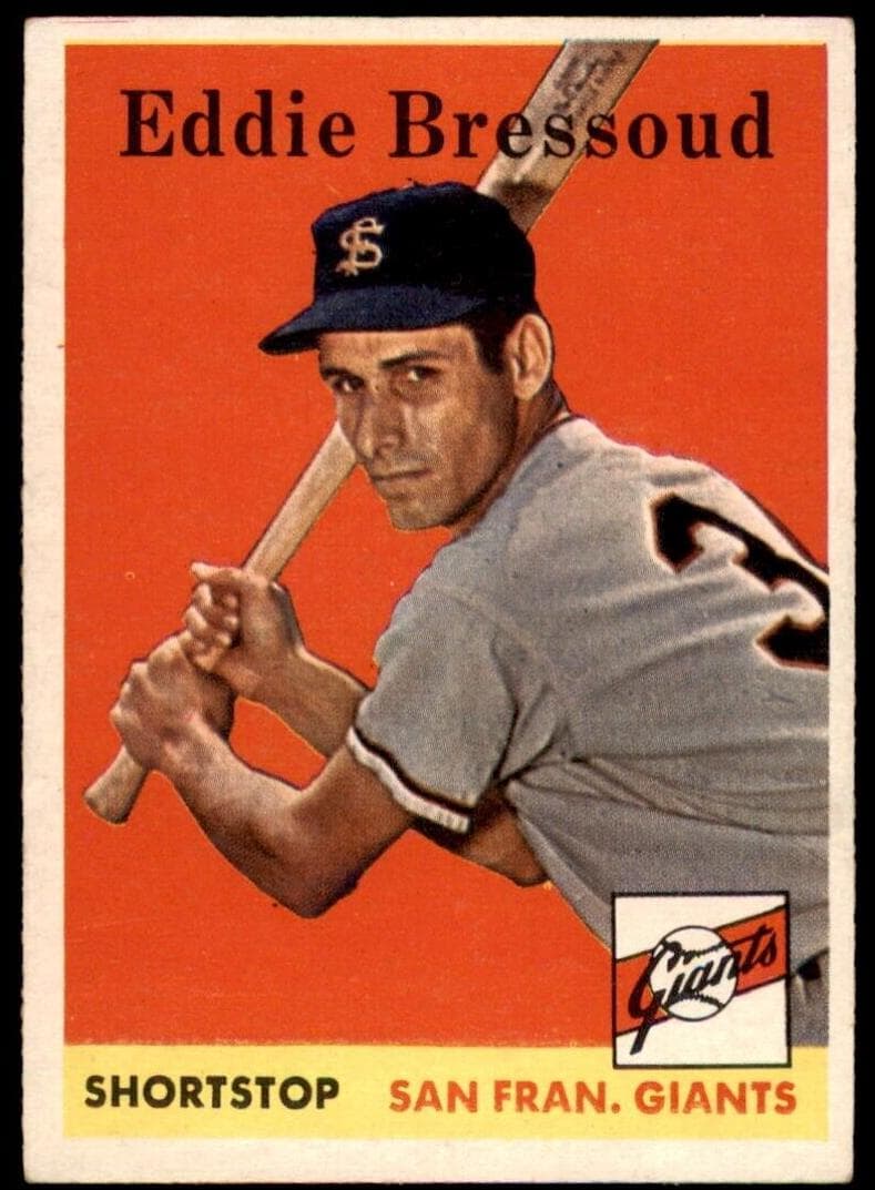 Eddie Bressoud 1958 topps Topps