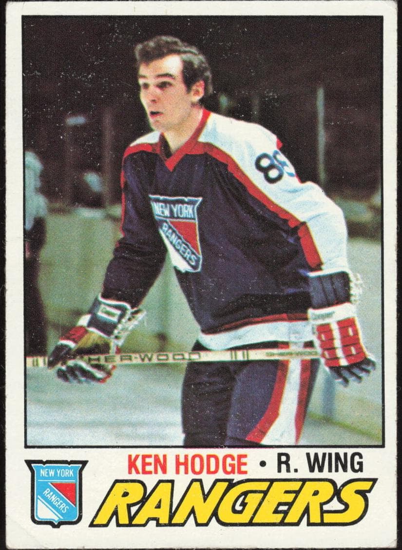 Ken Hodge 1977 topps Topps