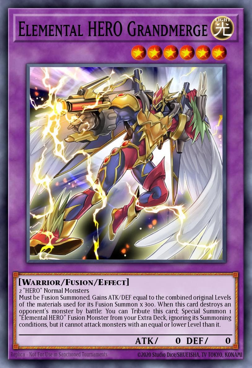 Elemental HERO Grandmerge #DUPO-EN004