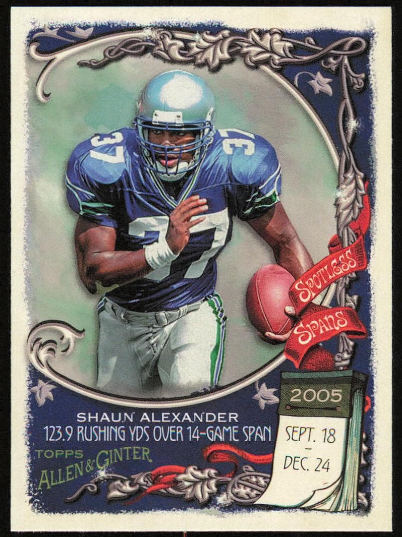 Shaun Alexander 2023 topps Topps Composite