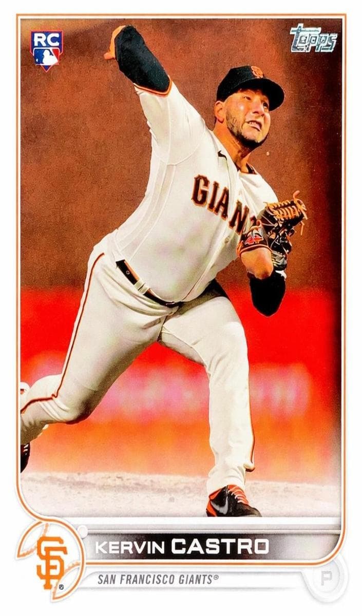 Kervin Castro 2022 topps Topps