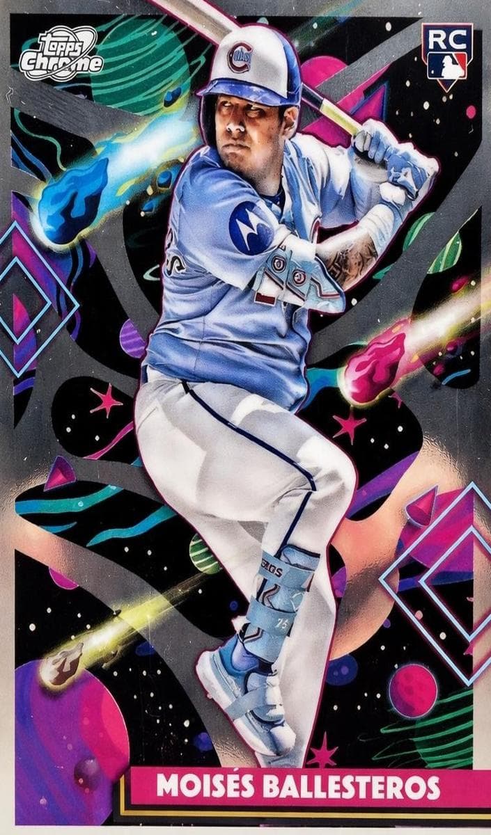 Moisés Ballesteros 2025 topps Topps Cosmic Chrome