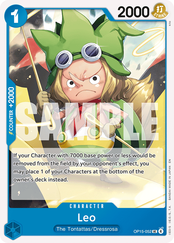 Leo 2026 One Piece Adventure on Kami's Island