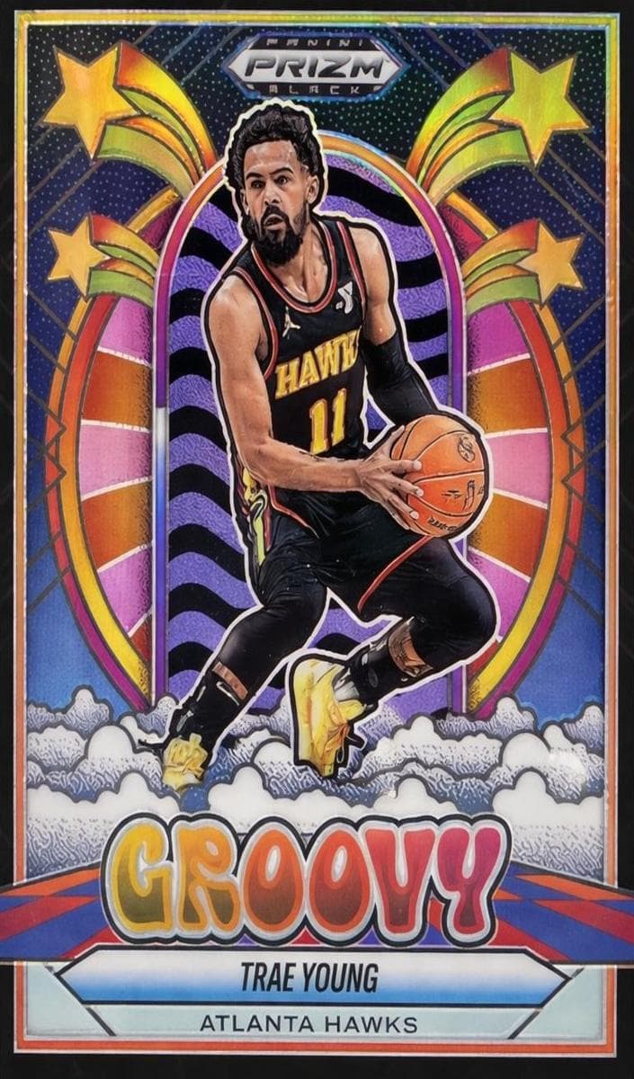 Trae Young 2024 panini Panini Prizm Black