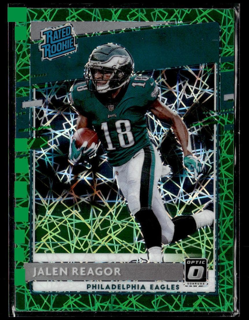 Jalen Reagor 2020 panini Donruss Optic