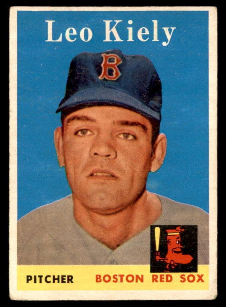 Leo Kiely 1958 topps Topps