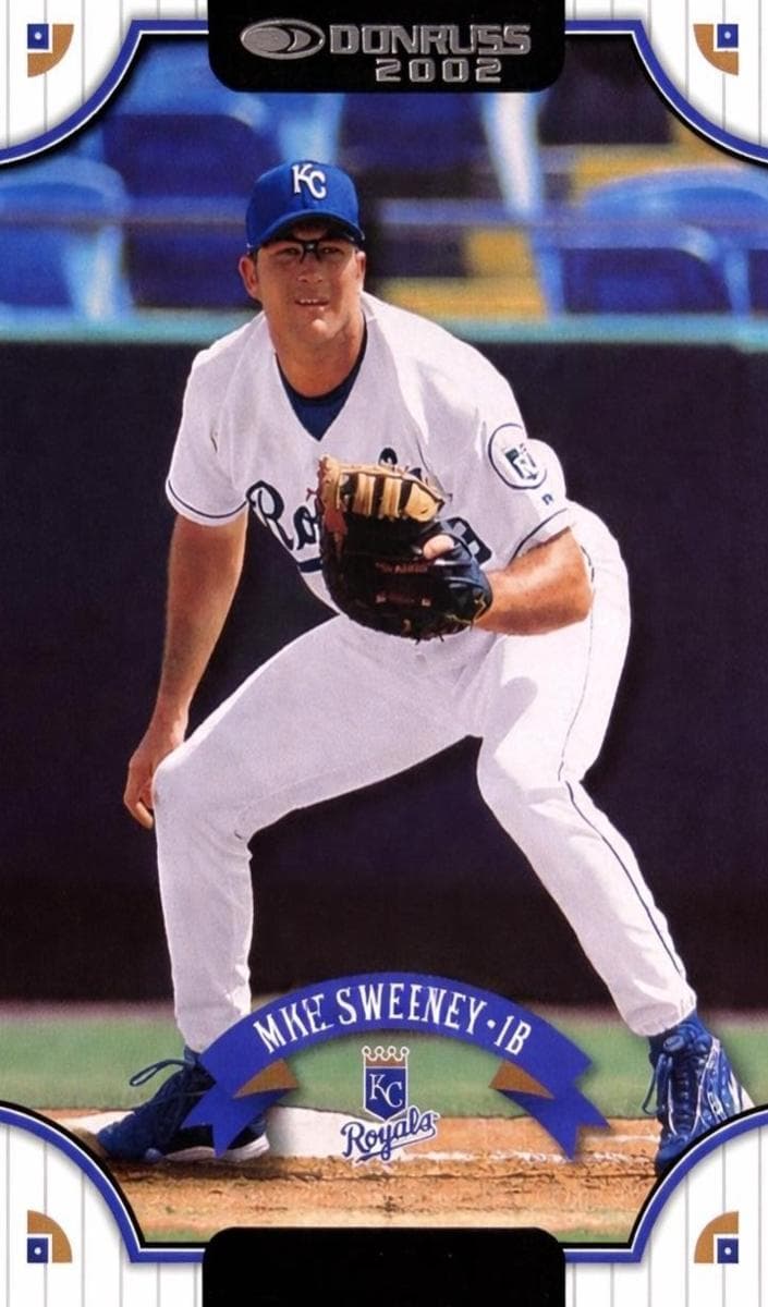 Mike Sweeney 2002 panini Donruss