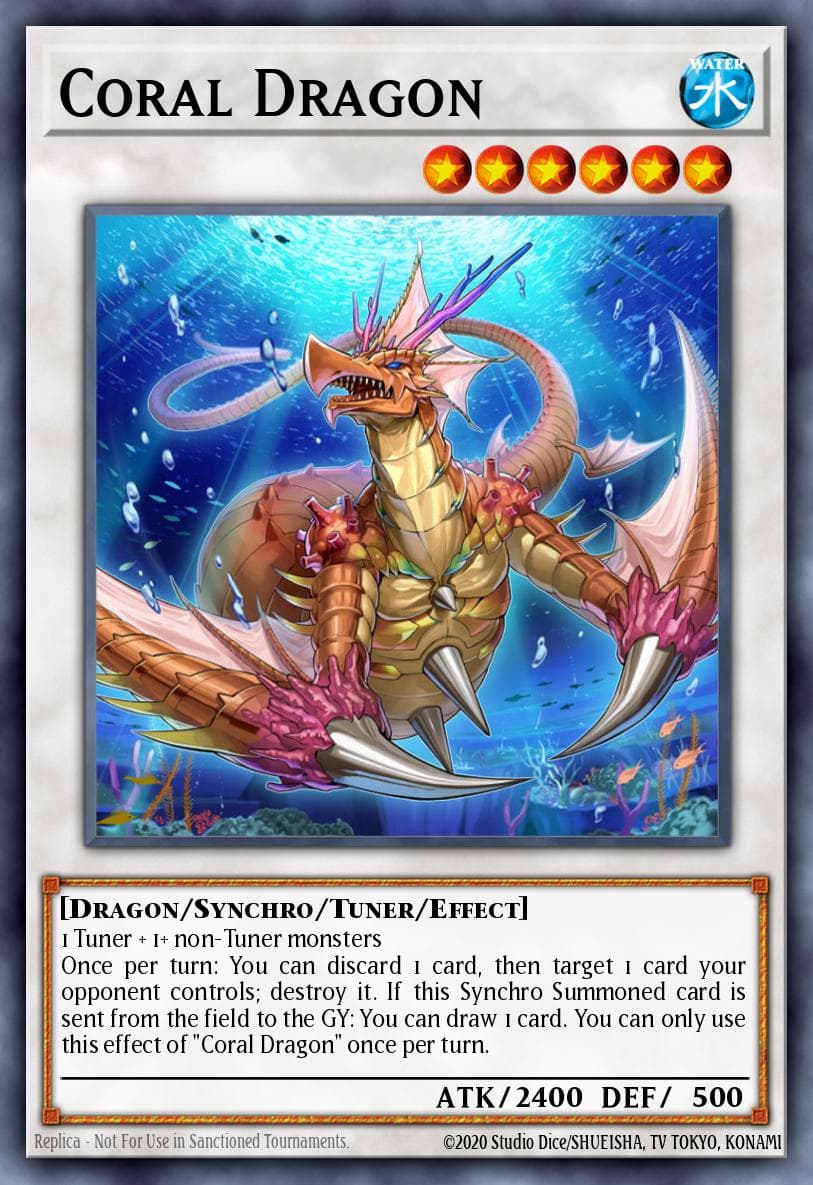 Coral Dragon 2018 Yu-Gi-Oh!