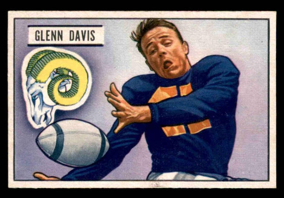 Glenn Davis 1951 bowman Bowman