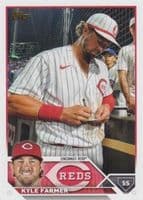 Kyle Farmer trading card