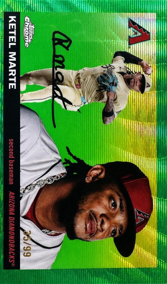 Ketel Marte 2025 topps Topps Chrome Platinum