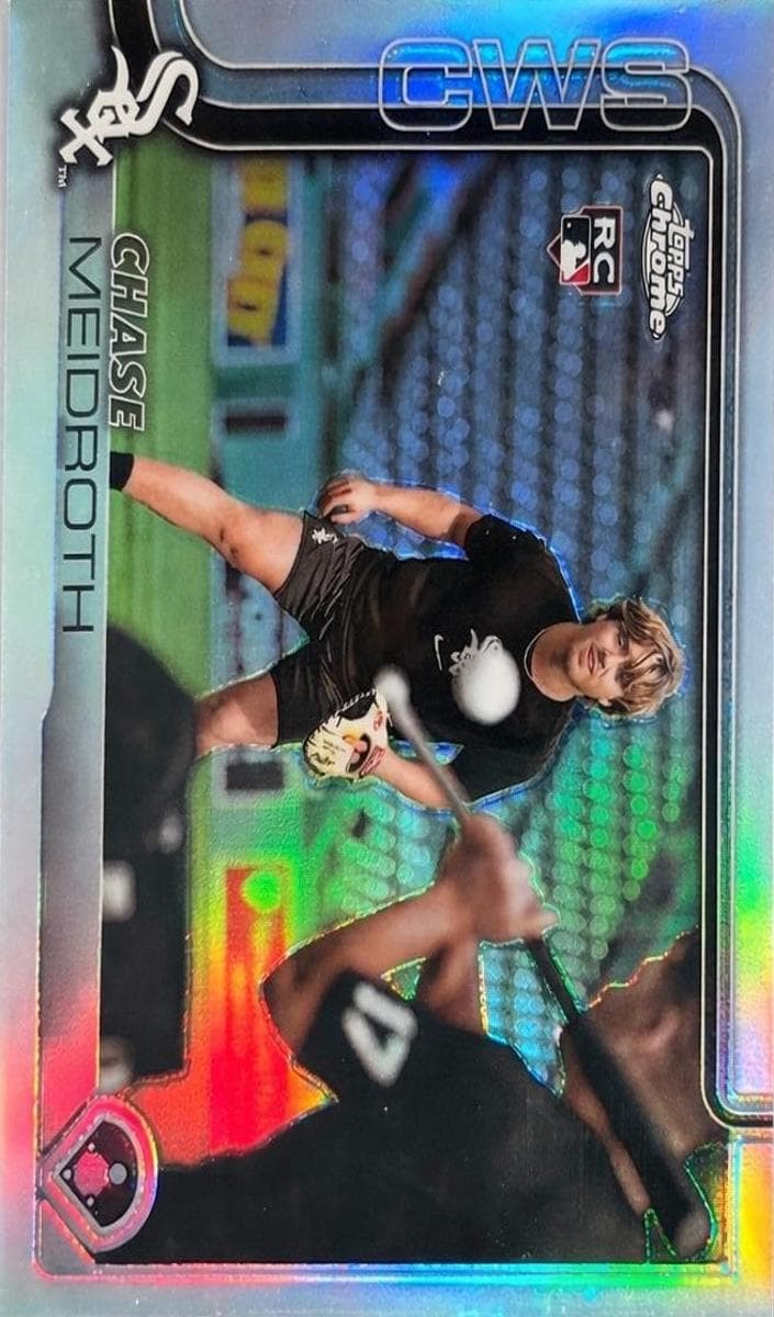 Chase Meidroth 2025 topps Topps Chrome Update
