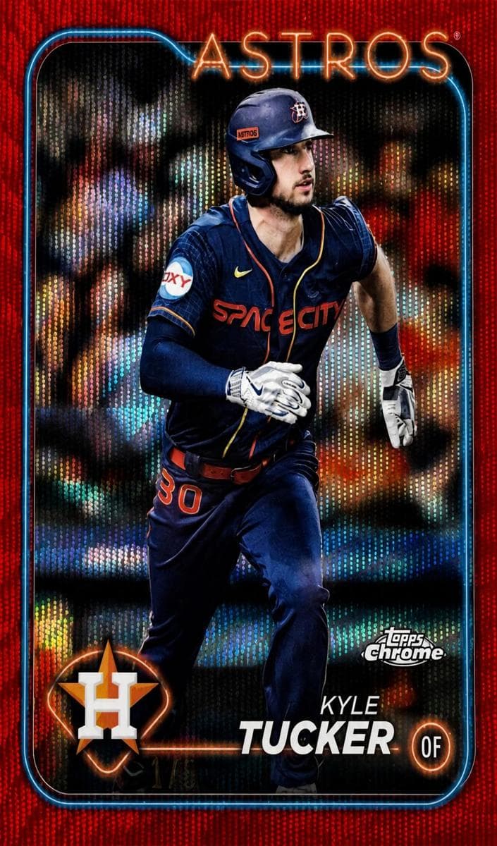 Kyle Tucker 2024 topps Topps Chrome