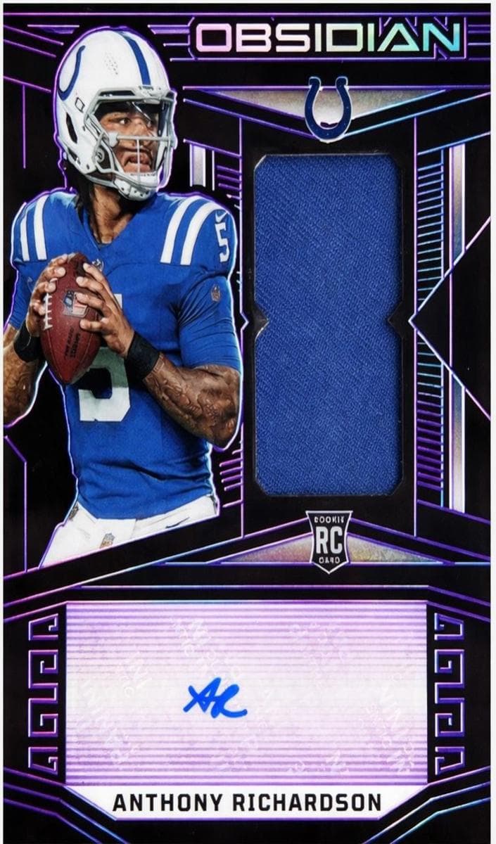 Anthony Richardson 2023 panini Obsidian