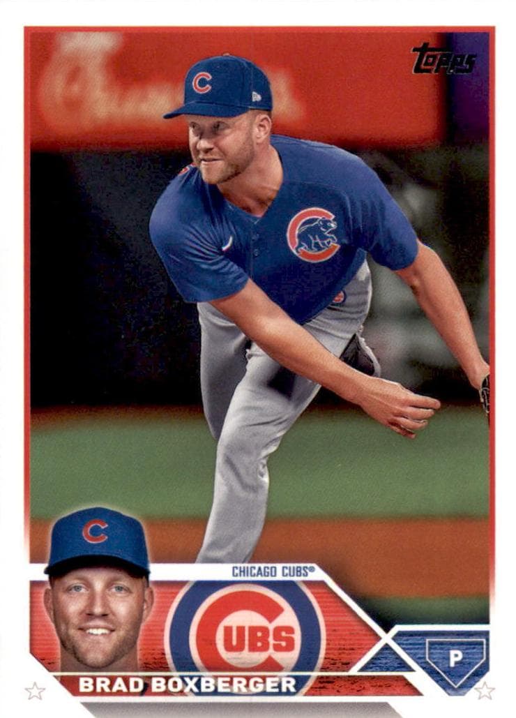 Brad Boxberger trading card