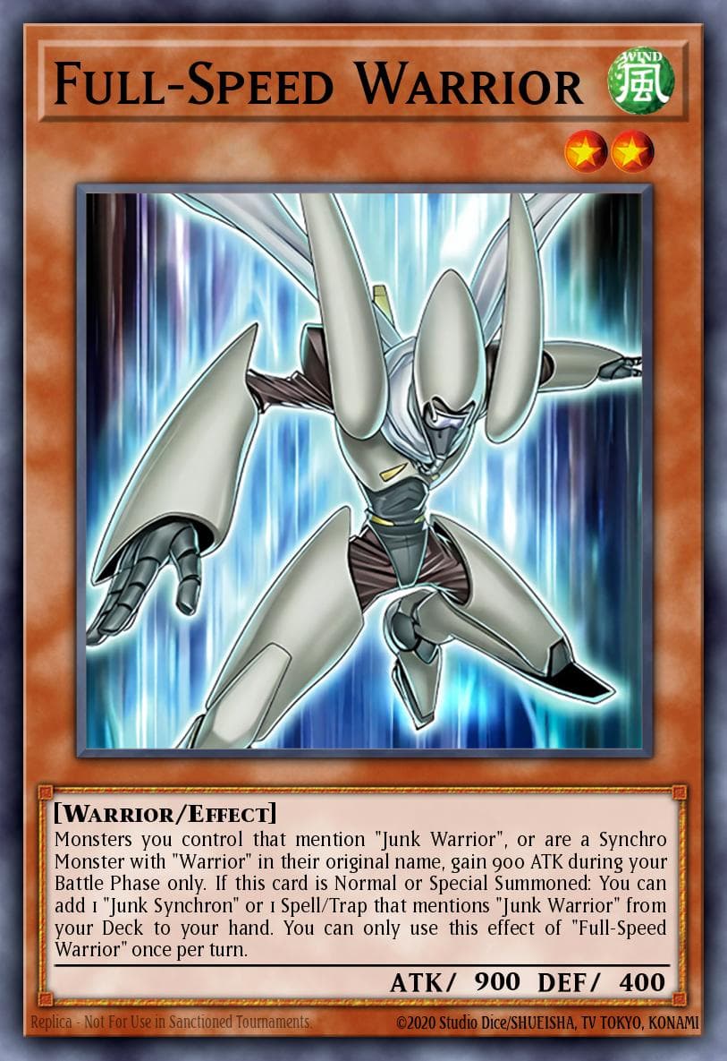 Full-Speed Warrior 2025 Yu-Gi-Oh! Legendary 5D's Decks