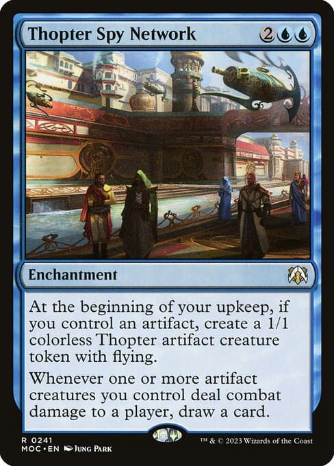 Thopter Spy Network 2023 Magic: The Gathering March of the Machine Commander
