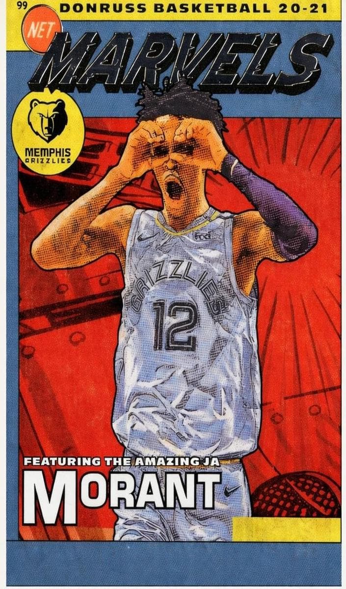 Ja Morant 2020 panini Donruss