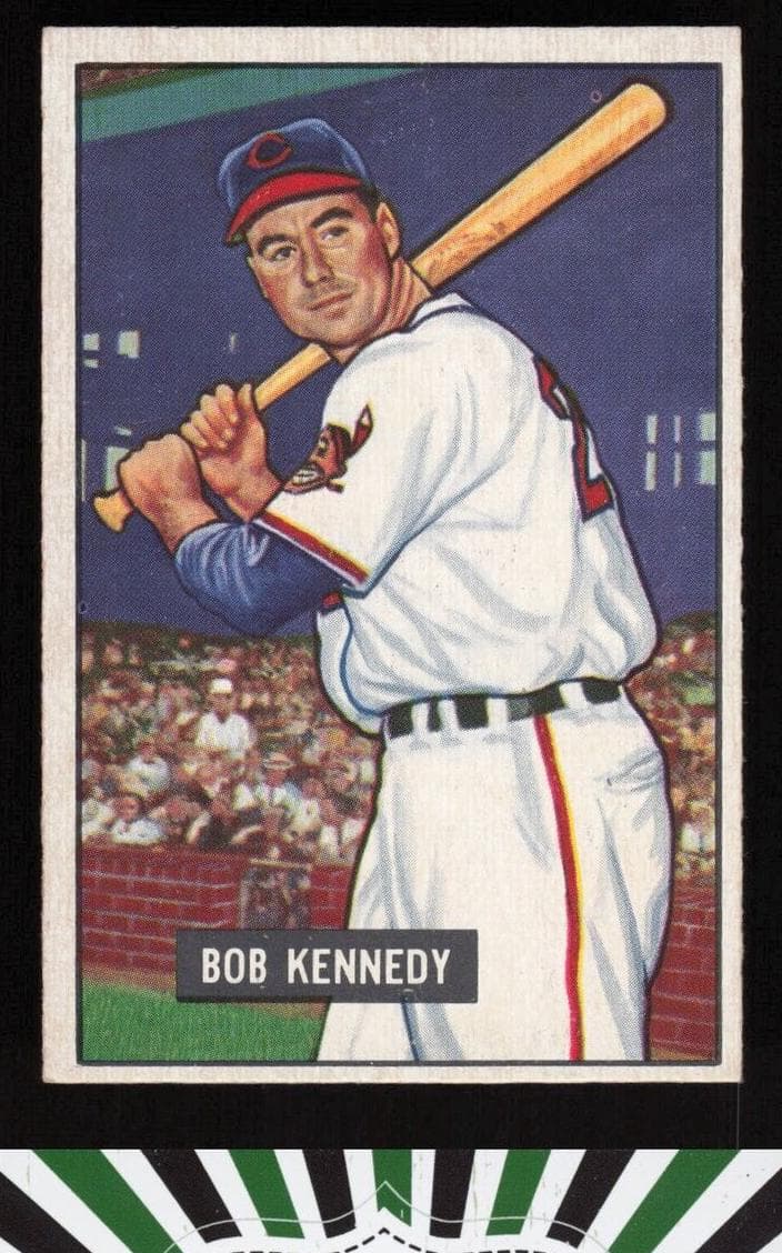 Bob Kennedy 1951 bowman Bowman
