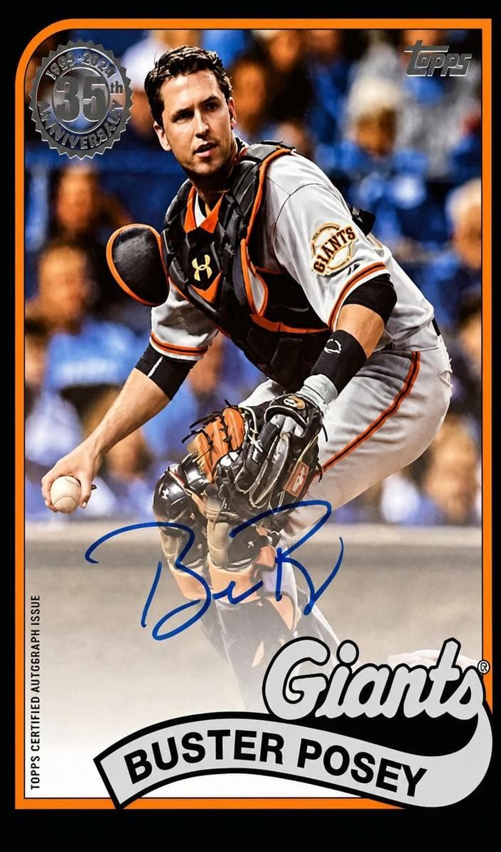 Buster Posey 2024 topps Topps Update