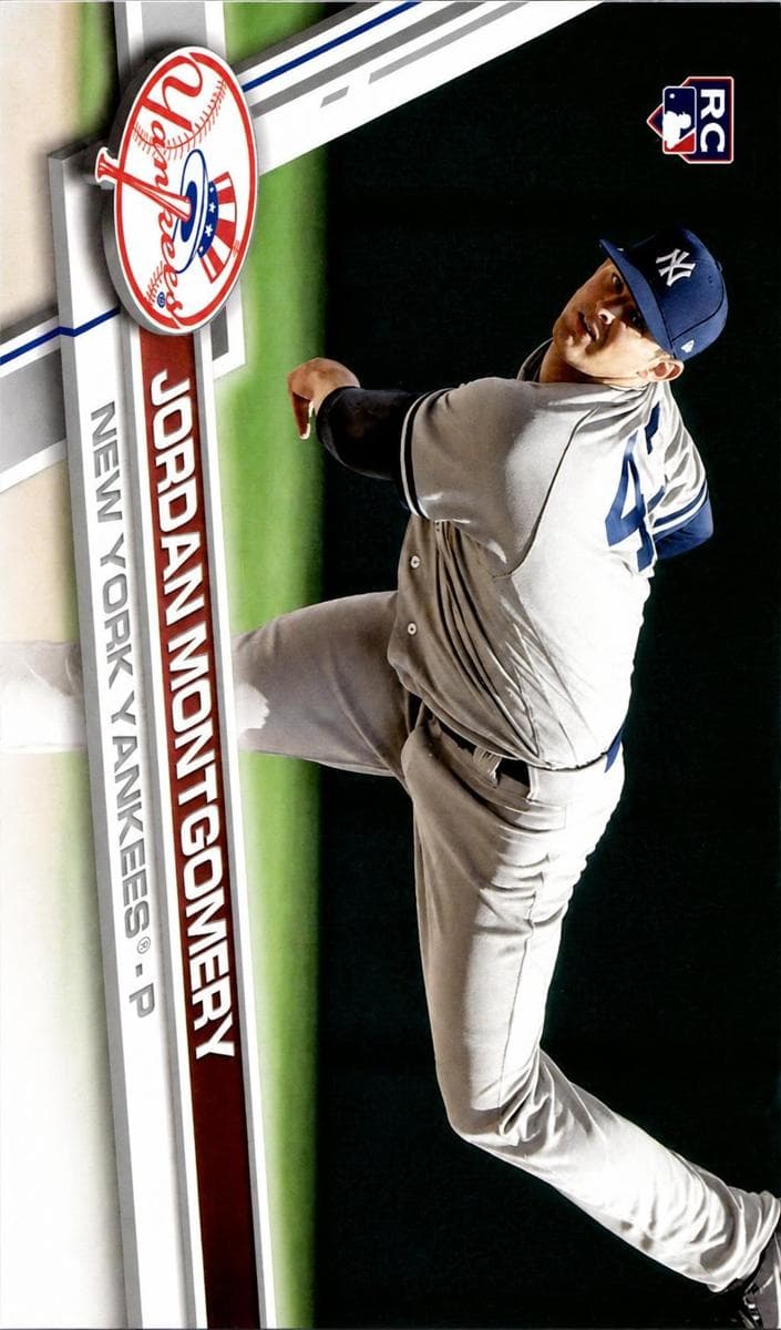 Jordan Montgomery 2017 topps Topps Update