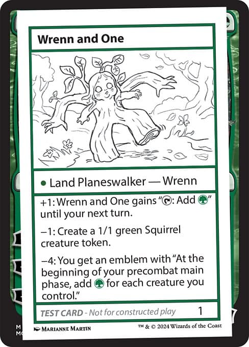 Wrenn and One 2024 Magic: The Gathering Mystery Booster 2