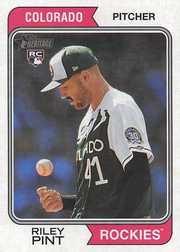 Riley Pint trading card