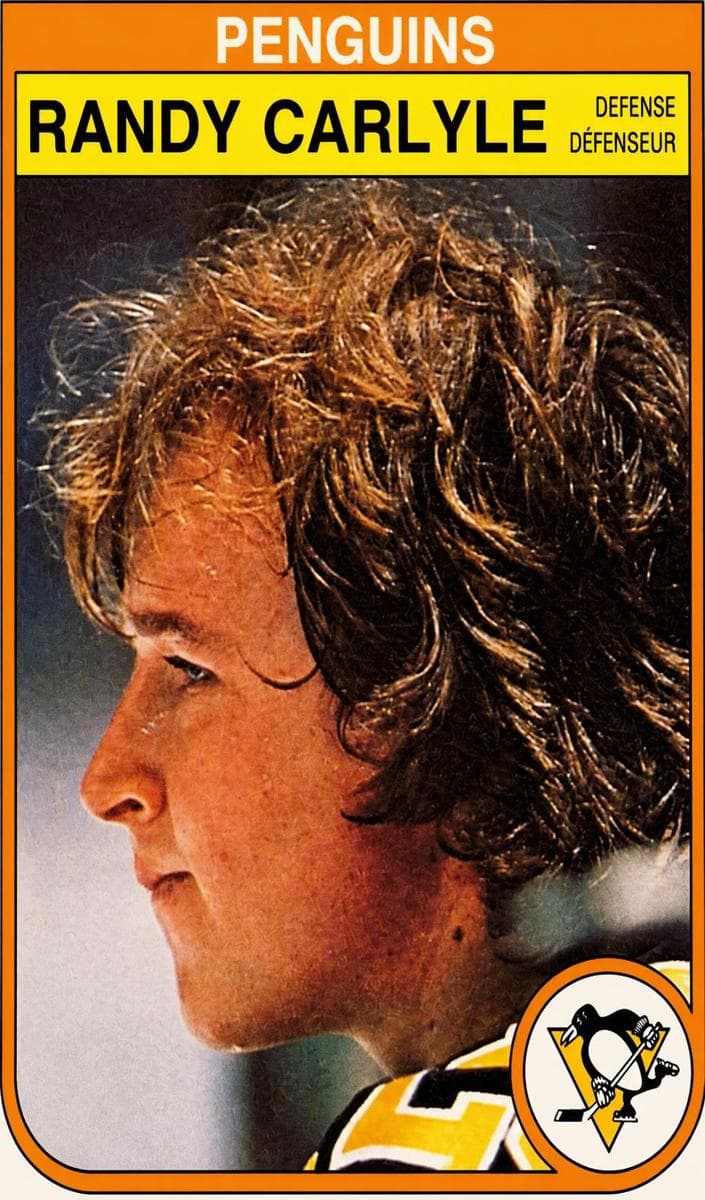 Randy Carlyle 1982 topps O-Pee-Chee