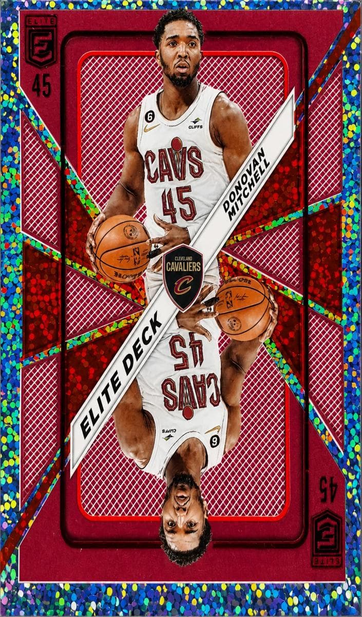 Donovan Mitchell 2023 panini Donruss Elite