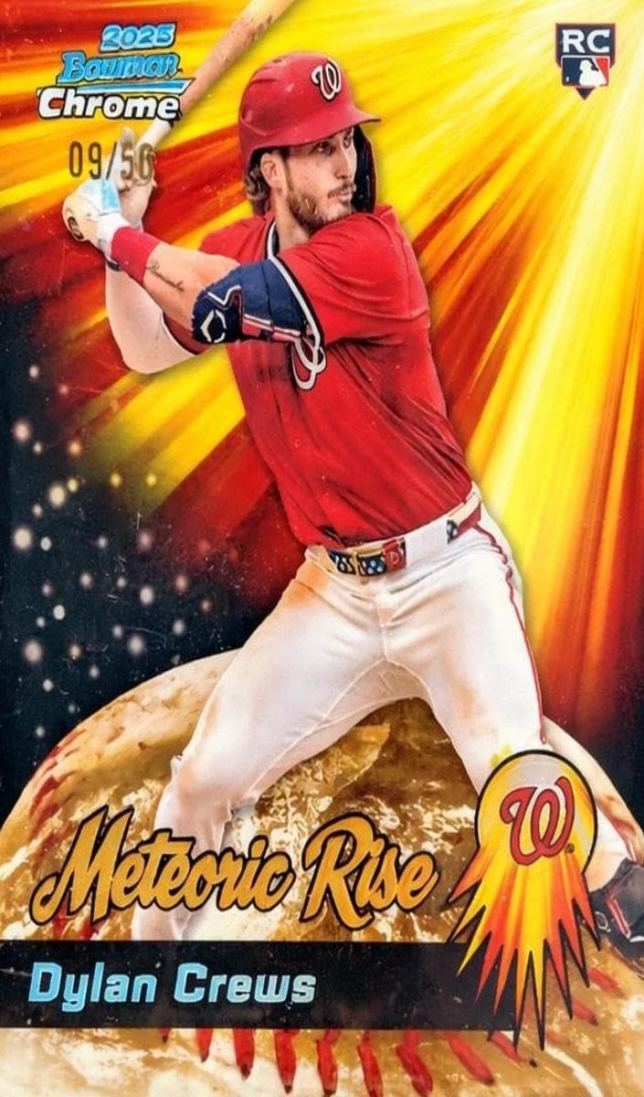 Dylan Crews 2025 bowman Bowman Chrome