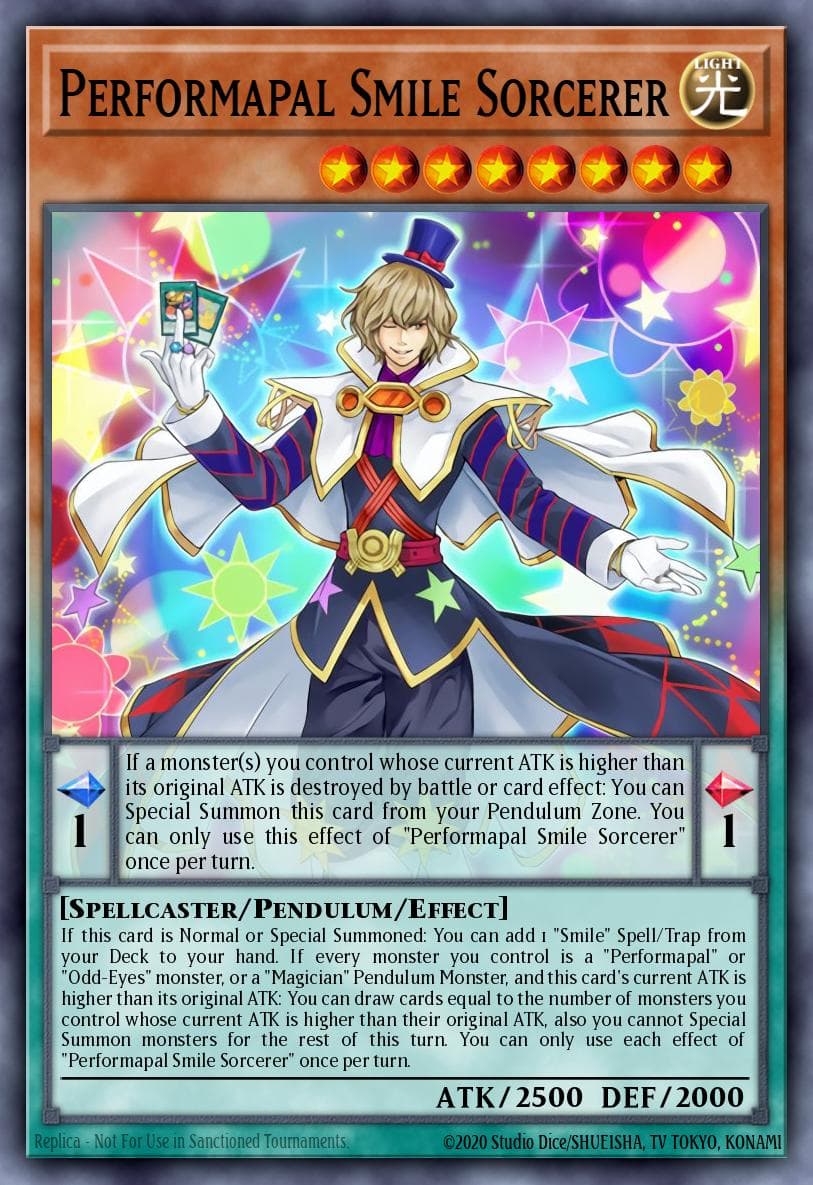 Performapal Smile Sorcerer #DUPO-EN012