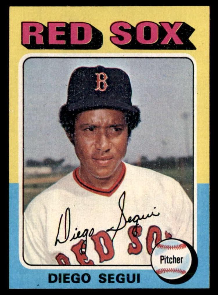 Diego Segui 1975 topps Topps