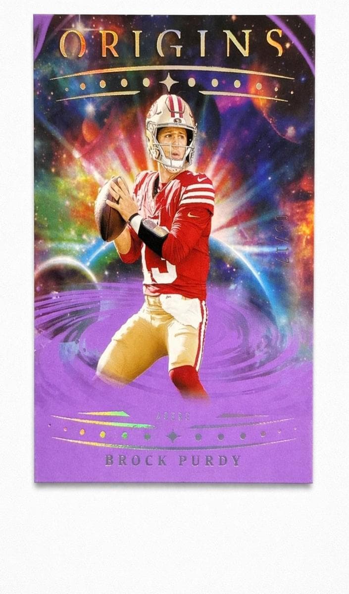 Brock Purdy 2025 panini Panini Origins