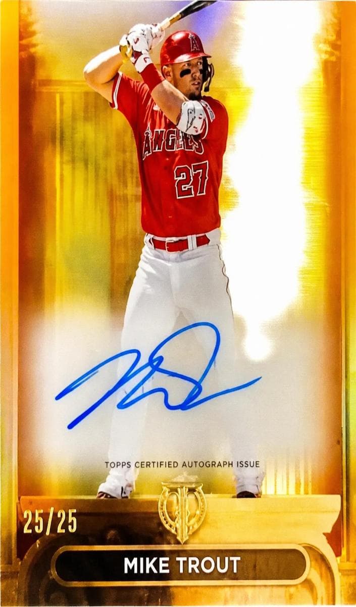 Mike Trout 2024 topps Topps Tribute