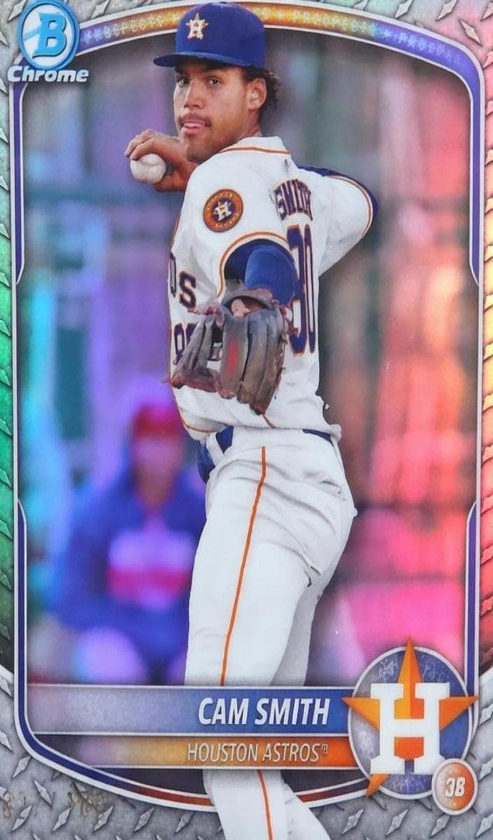 Cam Smith 2025 bowman Bowman Chrome Prospects