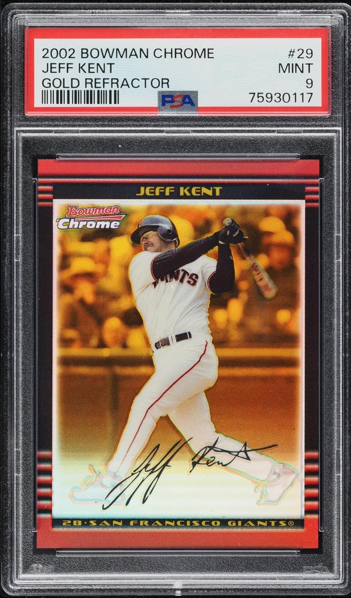 Jeff Kent 2002 bowman Bowman
