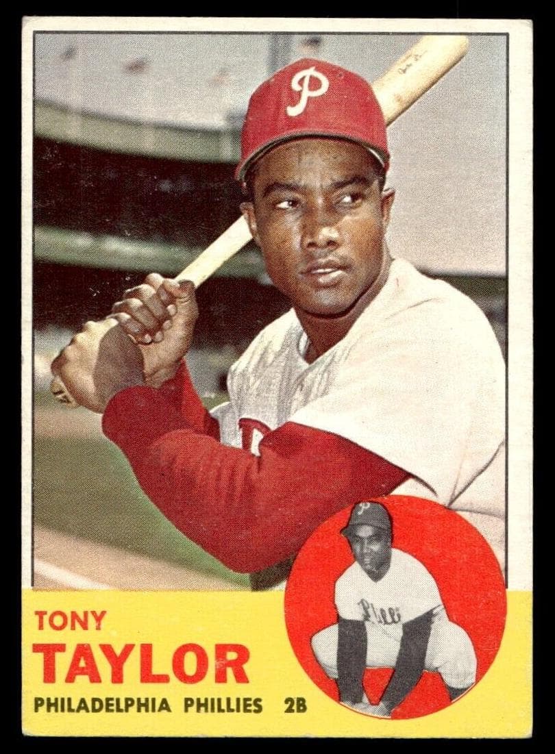 Tony Taylor 1963 topps Topps
