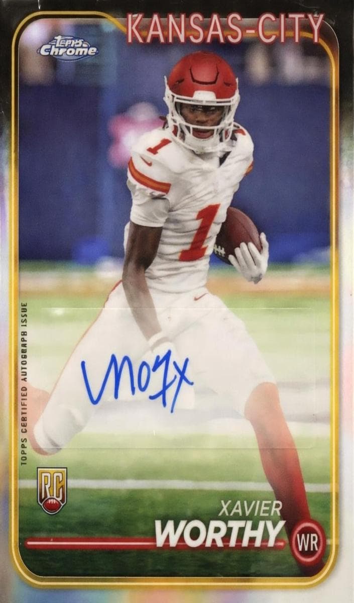 Brenden Rice 2024 topps Topps Chrome Sapphire Edition