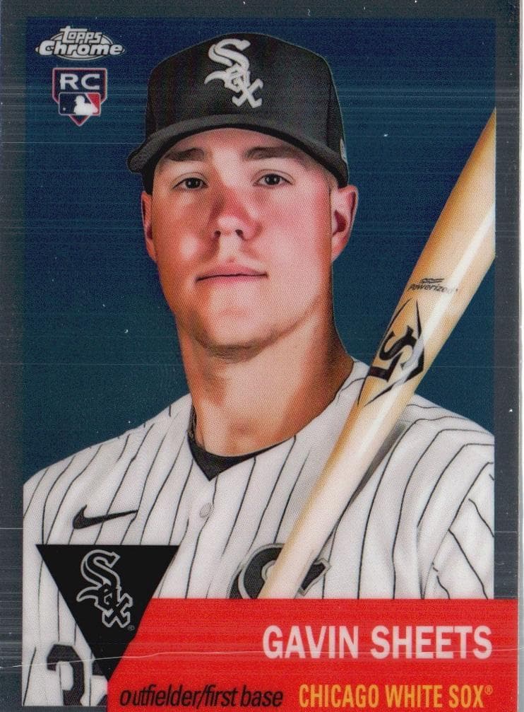 Gavin Sheets 2022 topps Topps Chrome Platinum Anniversary