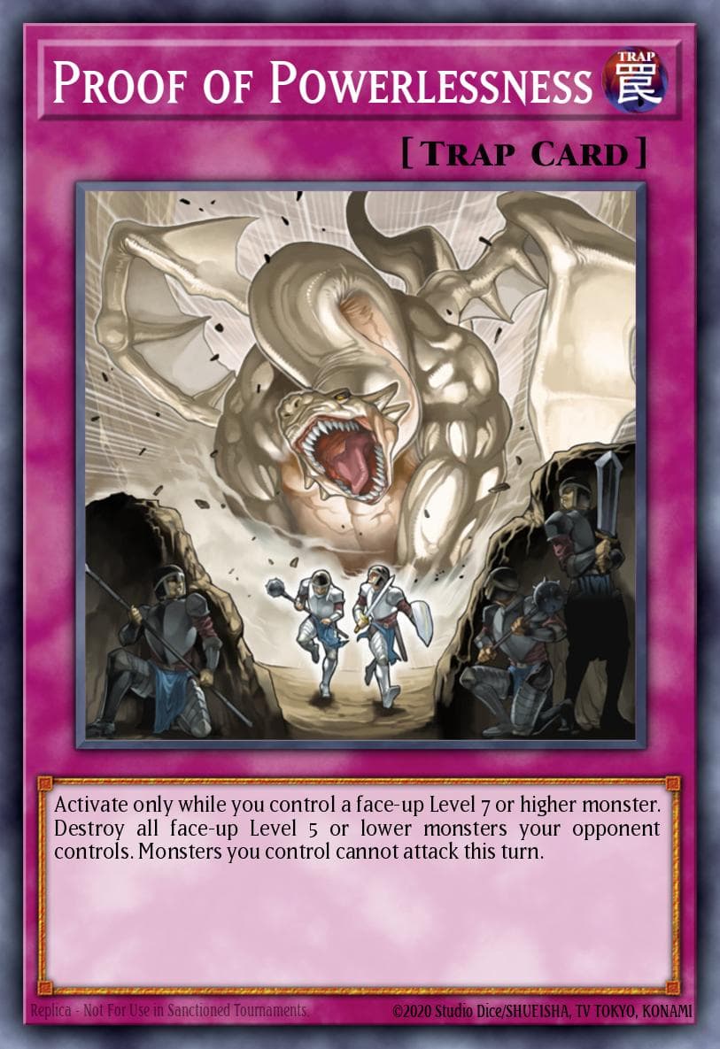 Proof of Powerlessness #RGBT-EN076