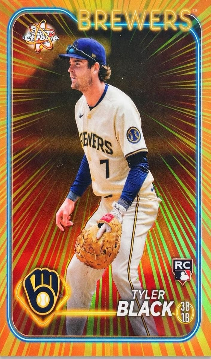 Tyler Black 2024 topps Topps Chrome Update