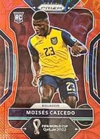 Moises Caicedo trading card