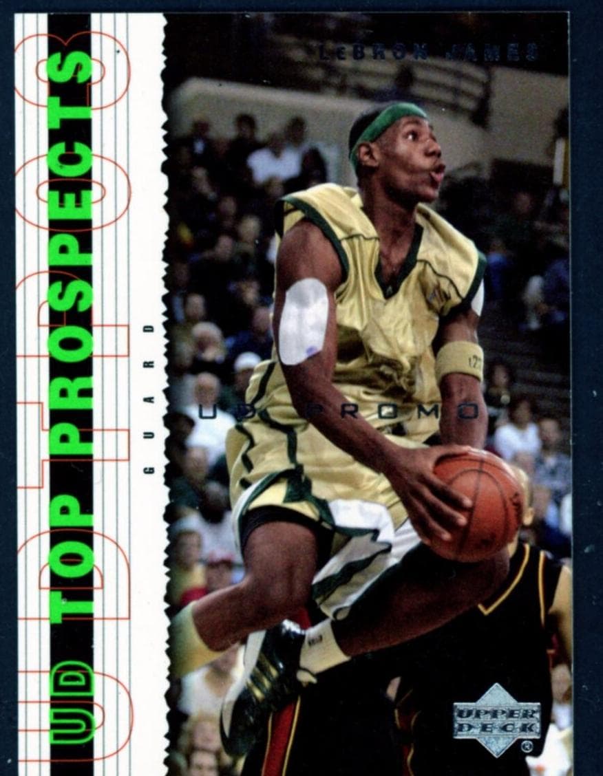 LeBron James 2003 upper-deck