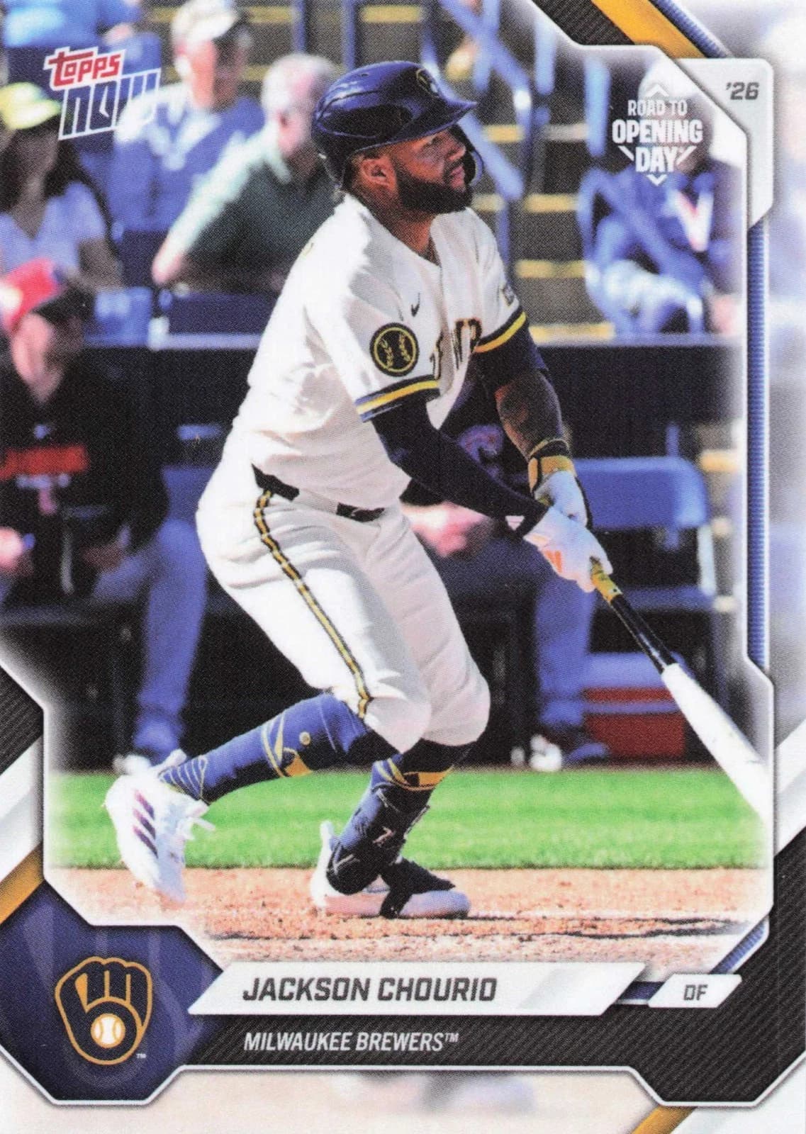 Jackson Chourio / Jacob Misiorowski 2026 topps Topps Now Road to Opening Day