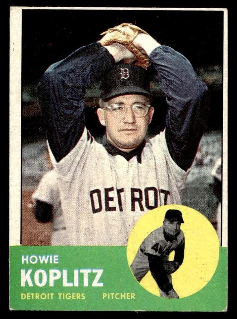 Howie Koplitz 1963 topps Topps