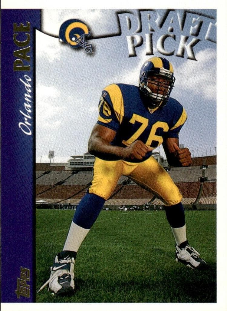 Orlando Pace 1997 topps